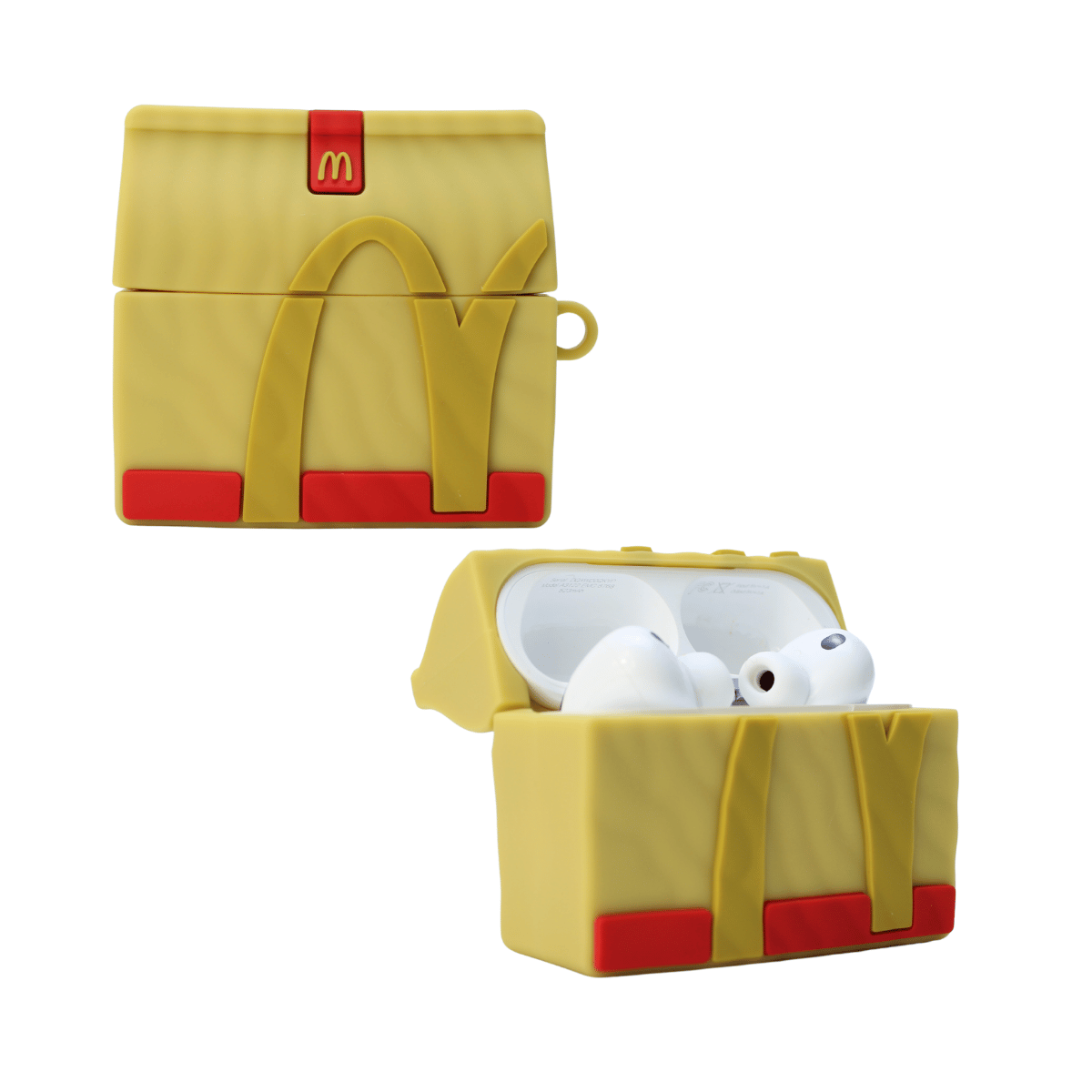 Capa Protetora de Silicone Nerdcase para AirPods Pro 3, Fast Food
