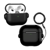 Capa Protetora de Silicone Nerdcase para AirPods 4, Music Preta