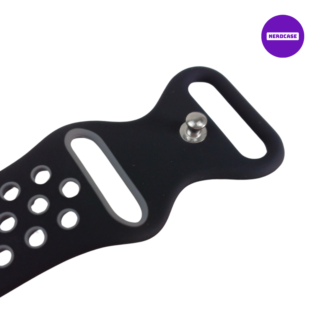 Pulseira 22mm entre Pinos para Samsung Galaxy Watch, Preto e Cinza