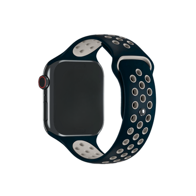 Pulseira 38/40/41mm para Apple Watch, Azul e Branco