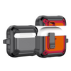 NERDCASE, Case, Capa Resistente, Compatível com AirPods 4, Vermelho