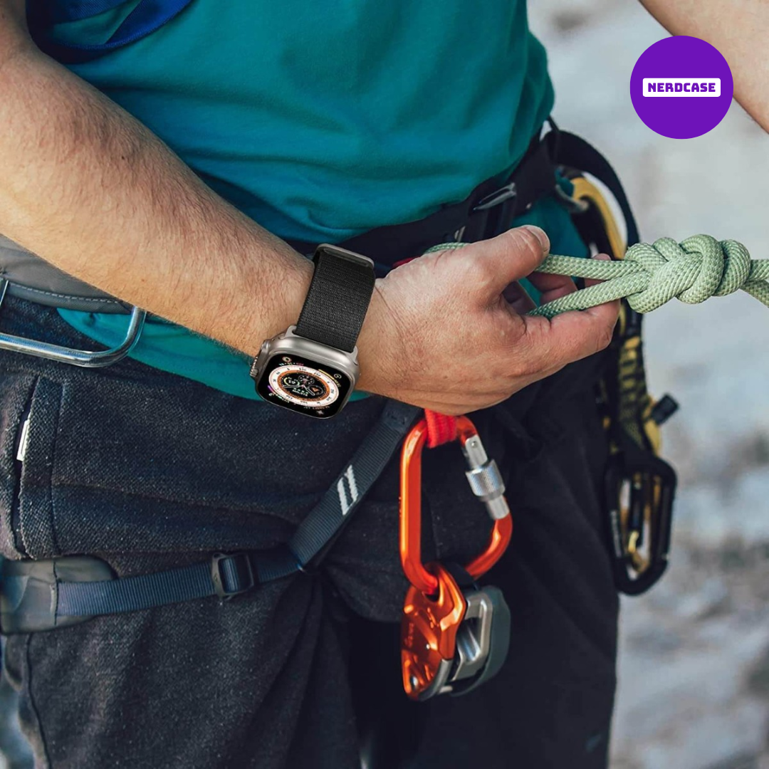 Pulseira Alpinista Nylon para Apple Watch, Verde