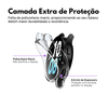 Capa com Película de Vidro Nerdcase Compatível com Samsung Galaxy Watch 6, 44mm, Transparente