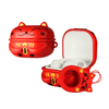 Capa Protetora Nerdcase para Samsung Galaxy Buds 2, Core, FE, Live e Pro, Silicone, Gato da Sorte