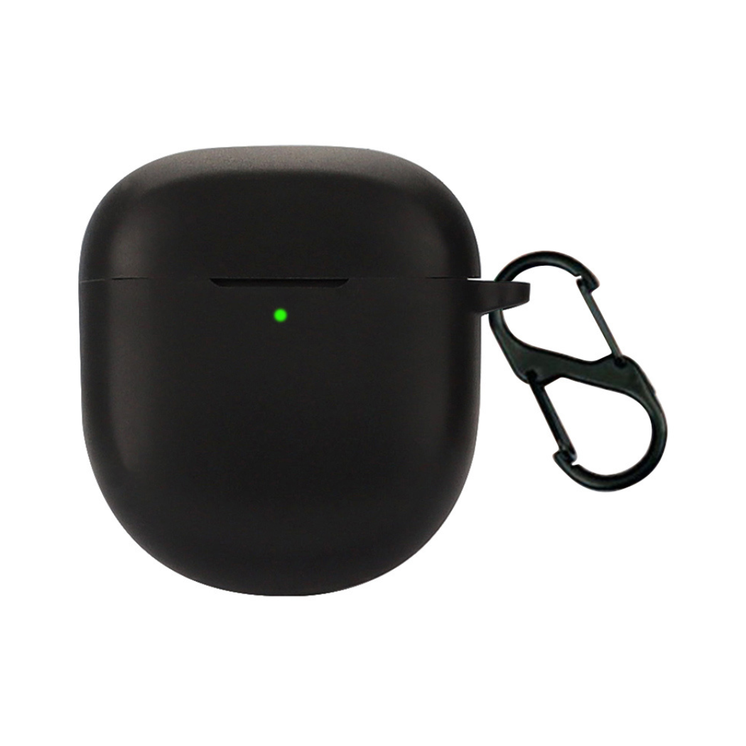NERDCASE, Capa de Silicone, Compatível com Bose QuietComfort Earbuds II, Preta