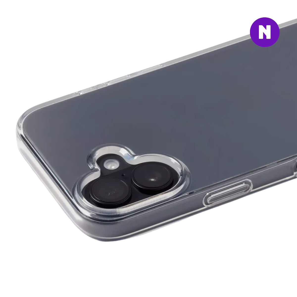 Case, Capa Protetora Transparente, Compatível com iPhone 16