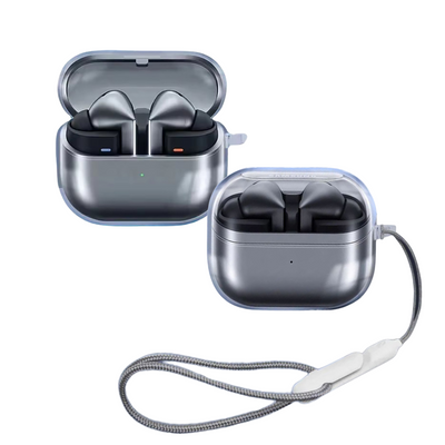 Capa de Silicone Transparente para Buds 3 e 3 Pro