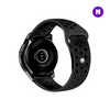 Pulseira 20mm entre Pinos para Samsung Galaxy Watch, Preto