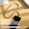Cordão Universal Nerdcase para Celular, Pulso e Pescoço, Rosa