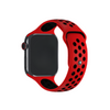 Pulseira 42/44/45/49mm para Apple Watch, Vermelho/Preto