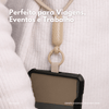 Cordão Universal Nerdcase para Celular, Poliéster, Bege