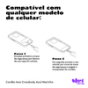 Cordão Faixa Multifuncional Axis Crossbody Nerdcase, Azul Marinho