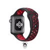 Pulseira 42/44/45/49mm para Apple Watch, Preto/Vermelho