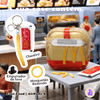 Capa Protetora de Silicone Nerdcase para AirPods 4, Mc Donalds