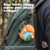 Capa Protetora Nerdcase para Samsung Galaxy Buds 3, Buds 3 Pro, Buds3 Fe, Silicone, Dragão de Fogo