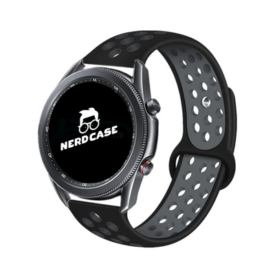 Pulseira 22mm entre Pinos para Samsung Galaxy Watch, Preto e Cinza
