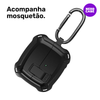 Kit Caneta de Limpeza e Capa Protetora Nerdcase Compatível com Samsung Galaxy Buds 3, 3 Pro, 3 Fe, Resistente Preta