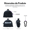Capa Protetora Nerdcase Modelo Saco de Lixo, Compatível com AirPods Pro