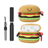 Kit Limpador para Fones e Capa Protetora de Silicone Nerdcase para AirPods Pro 3, X-Salada