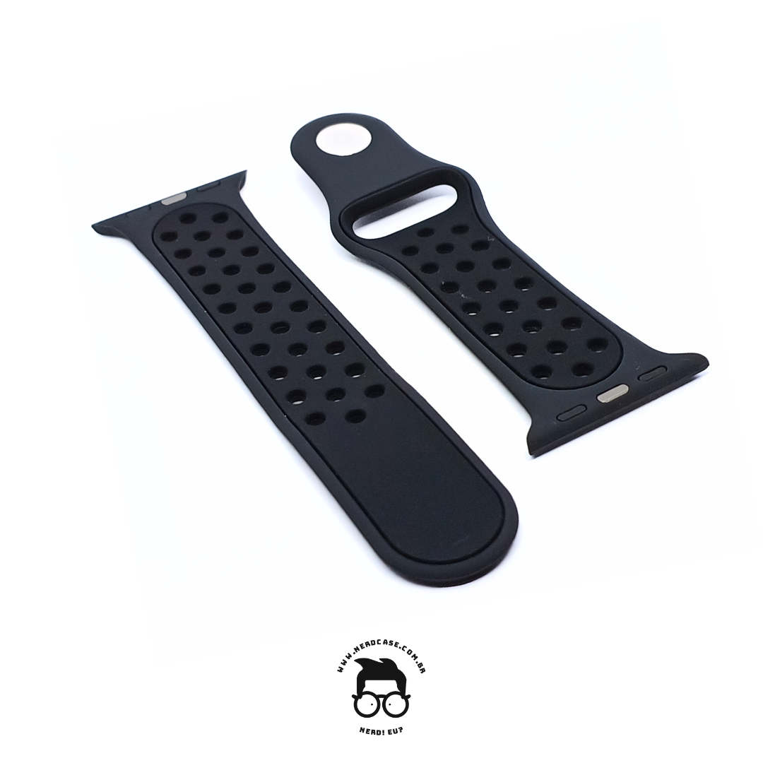 Pulseira 38/40/41mm para Apple Watch, Preto