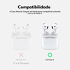Case Silicone Transparente para AirPods 4
