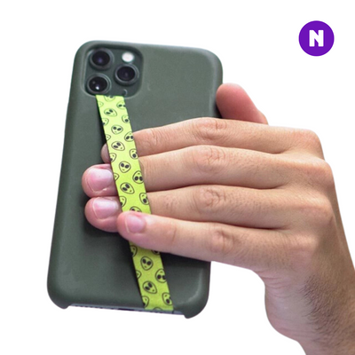NERDCASE, Fita Salva Celular, Segurança e Estilo, Universal, Alien