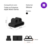 Suporte para Airpods em pulseira de relógio Smartwatch