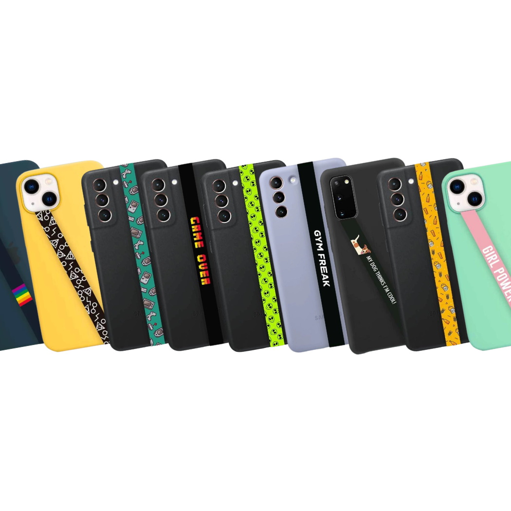 NERDCASE, Fita Salva Celular, Segurança e Estilo, Universal, Alien