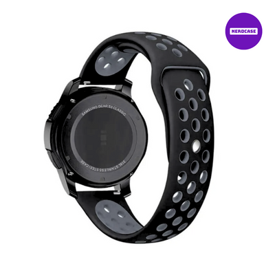 Pulseira 22mm entre Pinos para Samsung Galaxy Watch, Preto e Cinza