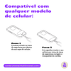 Cordão para celular Universal Nerdcase, 2 em 1, Pulso e Pescoço, Cinza (1,20m)