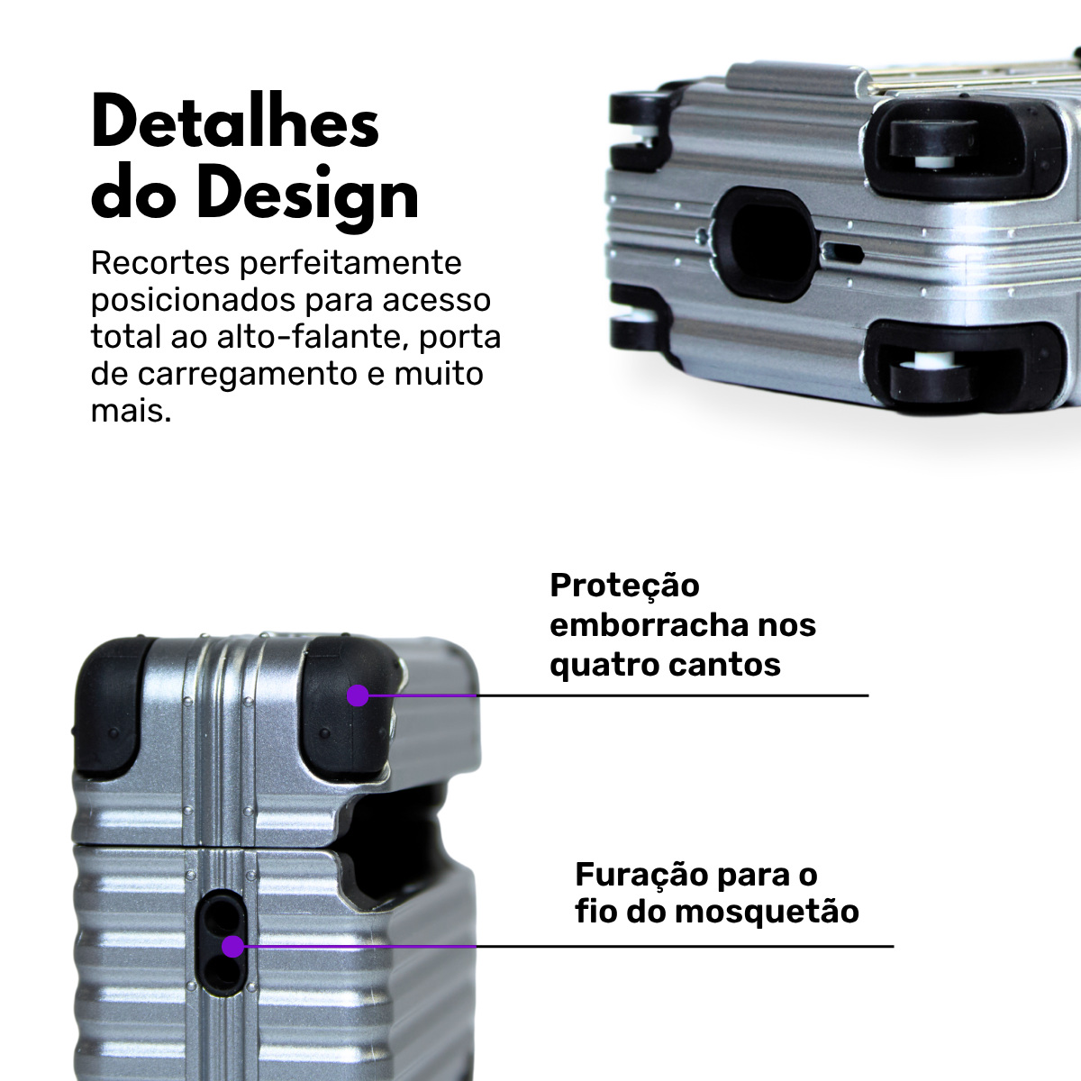 Capa Mala de Viagem para AirPods 4