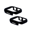 Kit com 2 Capas Moldura Protetora Nerdcase, Compatível com Apple Watch 41mm, Sem Vidro, Preta