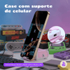 Capa Protetora Airtrek Nerdcase para Samsung Galaxy Buds 3, Buds Pro 3, Buds3 FE, Suporte Adaptado, Rosa
