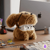 Kit Limpador para Fones e Capa de Pelúcia Nerdcase para AirPods Pro 3, Cachorro Puppy