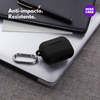 Case Silicone Preto com Caneta para Limpeza para AirPods Pro
