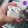 Case de Silicone Transparente para AirPods 3