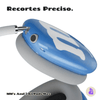 Capa Protetora de Silicone Nerdcase para AirPods Max, Confete MM's Azul