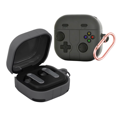 Capa Protetora Nerdcase para Samsung Galaxy Buds 4, Controle Videogame