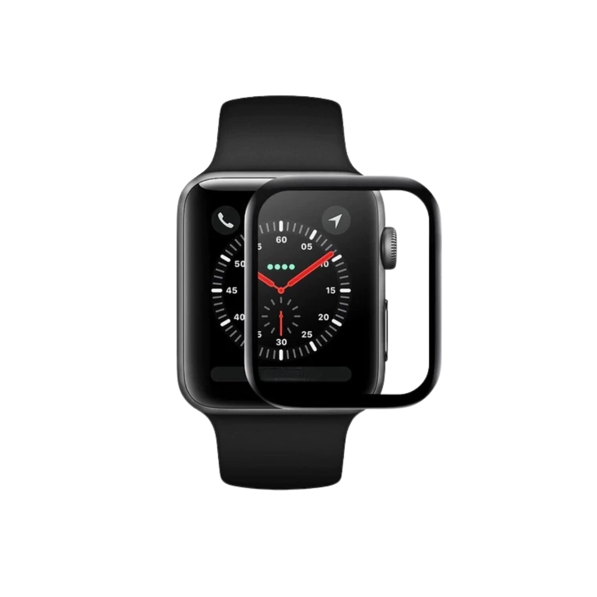 Película 40mm de Vidro Cerâmico Apple Watch, Transparente