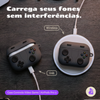 Kit Limpador para Fones e Capa Protetora Nerdcase para Airpods Pro 3, Controle Videogame