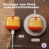 Capa Protetora de Silicone Nerdcase para AirPods 4, Mc Donalds