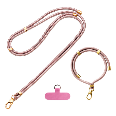 Cordão Universal Nerdcase para Celular, Pulso e Pescoço, Rosa