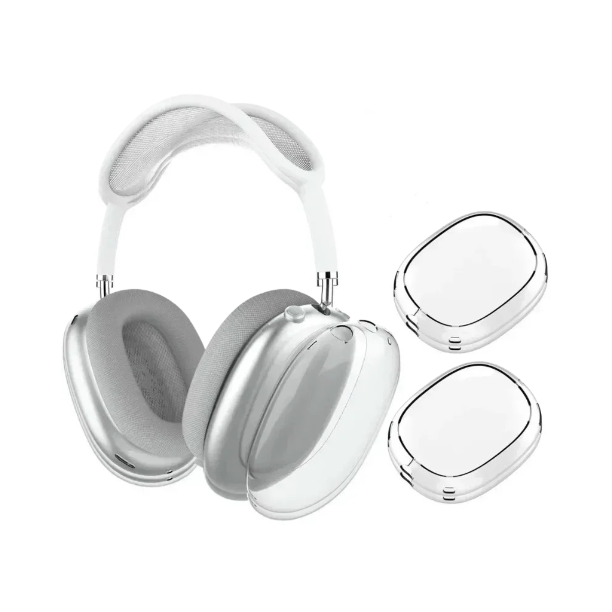 Case, Capa Protetora, Compatível com AirPods Max, Transparente