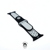 Pulseira 38/40/41mm para Apple Watch, Preto/Branco