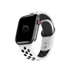 Pulseira 42/44/45/49mm para Apple Watch, Branco e Preto