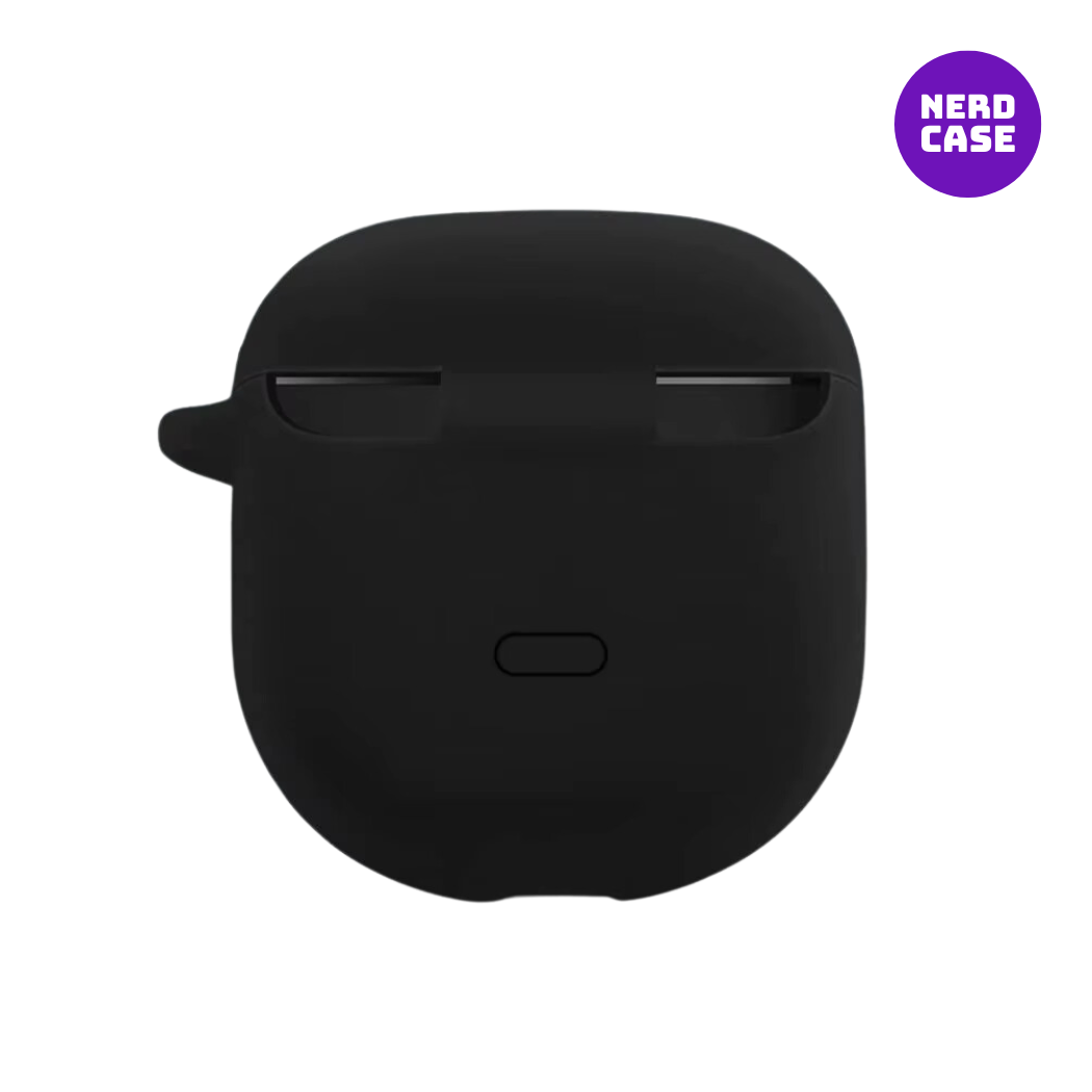 NERDCASE, Capa de Silicone, Compatível com Bose QuietComfort Earbuds II, Preta