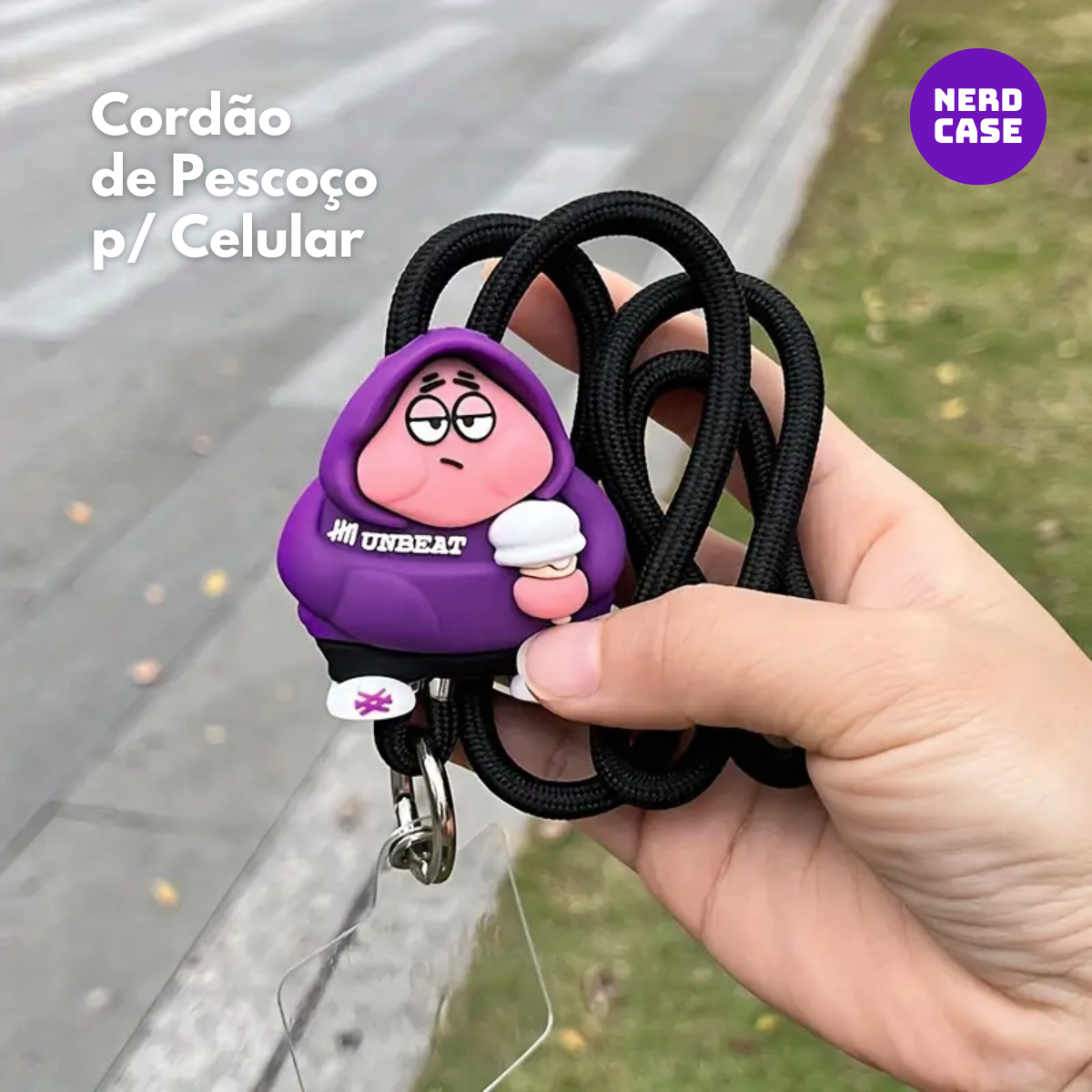 NERDCASE, Cordão para Celular, Ajustável e Resistente, Estrela do mar