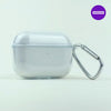 Kit Limpador para Fones e Capa Protetora Nerdcase para AirPods Pro 1 e 2, Silicone Transparente
