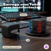 Kit Limpador para Fones e Capa Protetora Nerdcase para Galaxy Buds 4, Buds 4 Pro, Silicone, Vídeo Game Nintendo