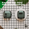 Kit Limpador para Fone e Capa Protetora Nerdcase para Galaxy Buds 3, Buds 3 Pro, Buds3 Fe, Suporte, Airtrek Verde Cintil
